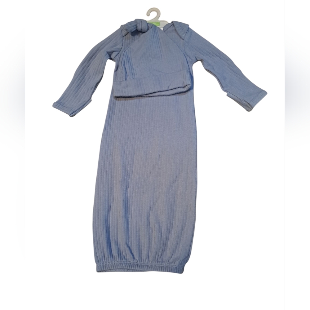 Carter's Premie Sleep Sack And Hat - Blue - Picture 1 of 2